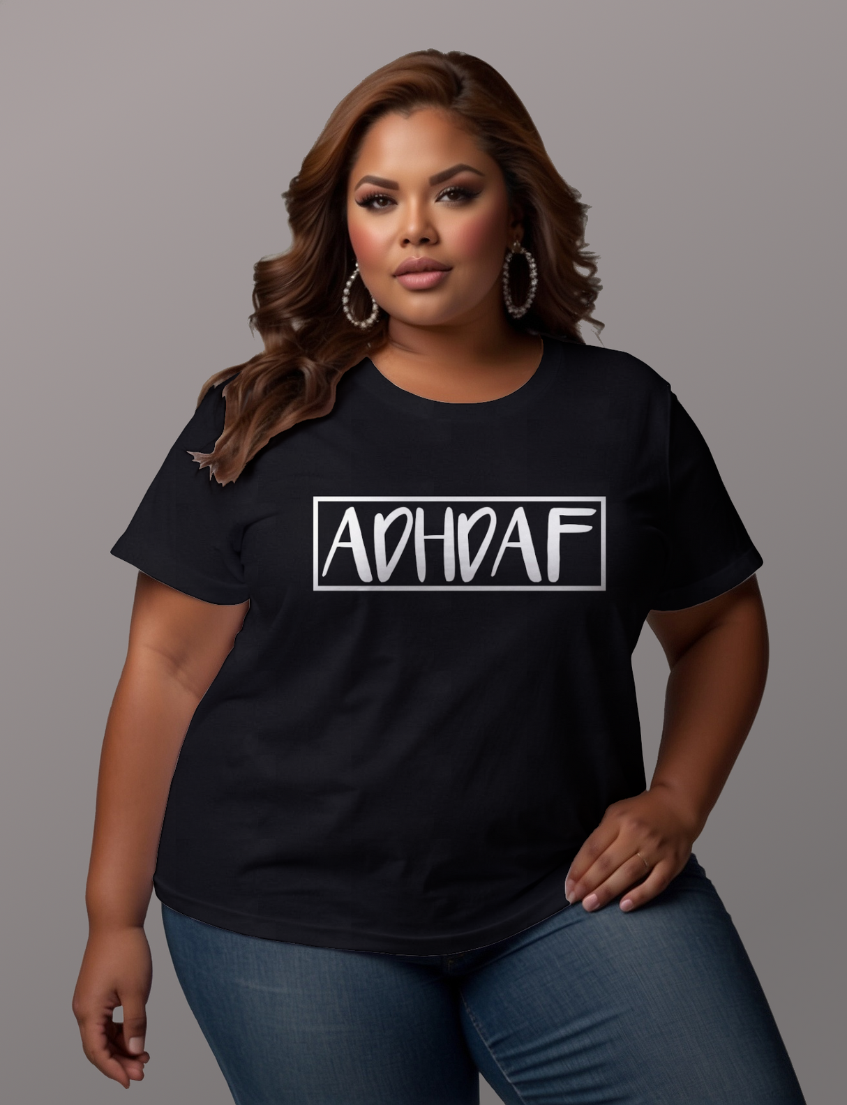 ADHDAF Tee Shirt - Embrace Comfort and Humor with Our Adult Unisex Soft T-Shirt