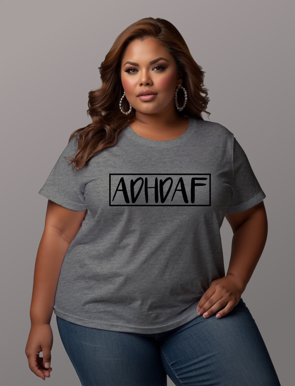 ADHDAF Tee Shirt - Embrace Comfort and Humor with Our Adult Unisex Soft T-Shirt