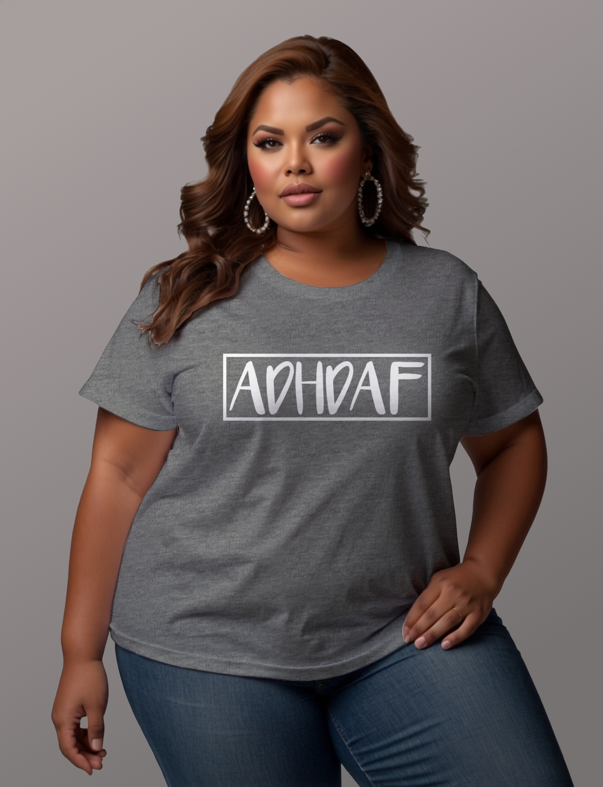 ADHDAF Tee Shirt - Embrace Comfort and Humor with Our Adult Unisex Soft T-Shirt