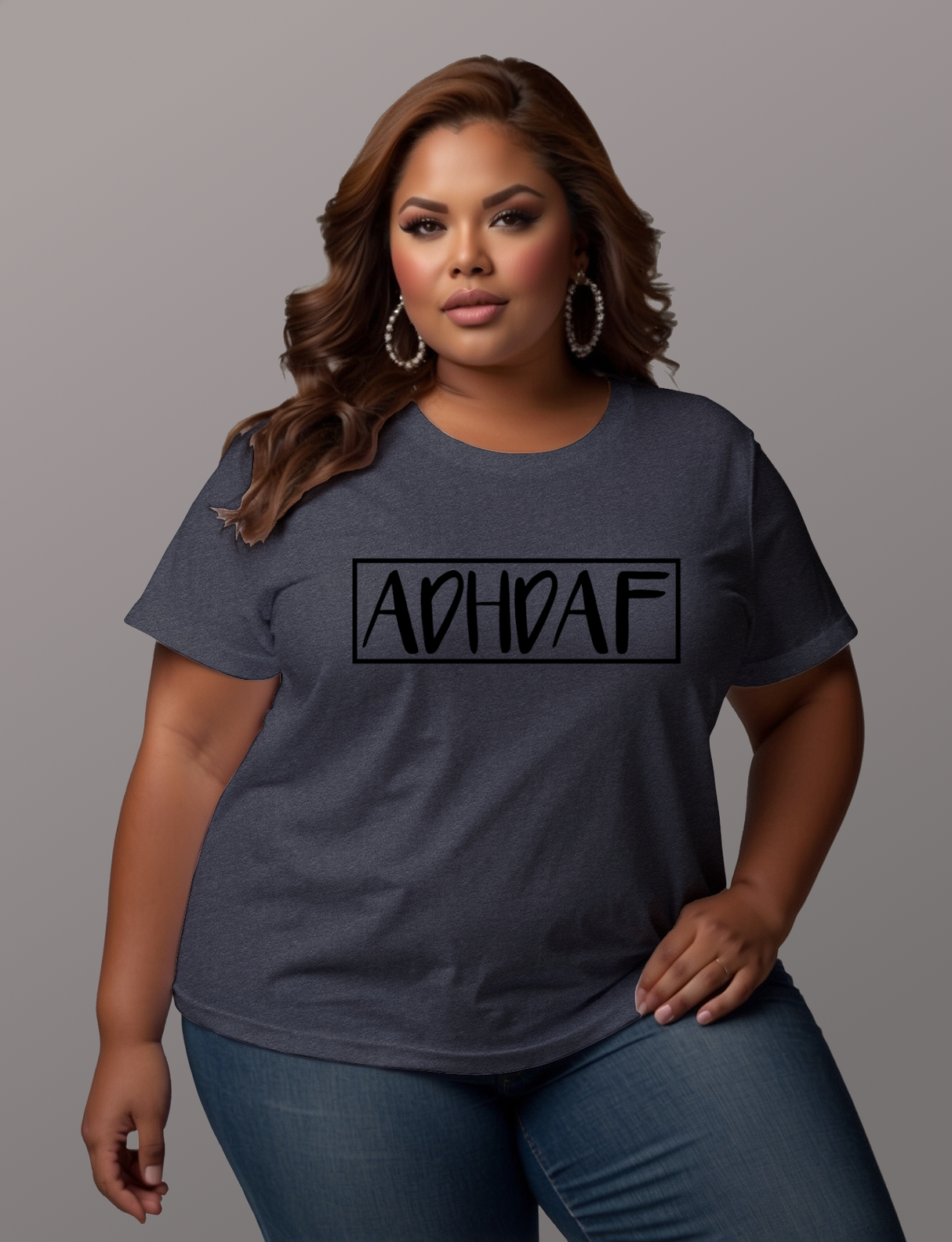 ADHDAF Tee Shirt - Embrace Comfort and Humor with Our Adult Unisex Soft T-Shirt