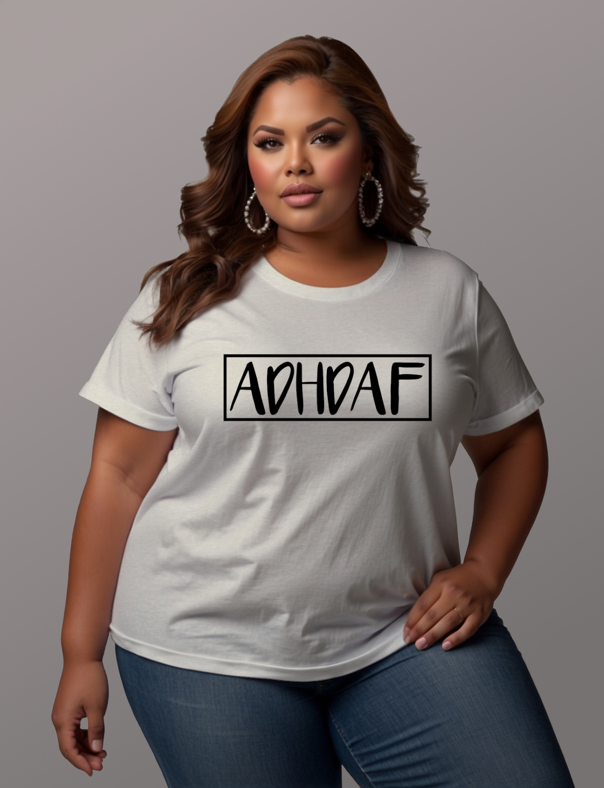 ADHDAF Tee Shirt - Embrace Comfort and Humor with Our Adult Unisex Soft T-Shirt