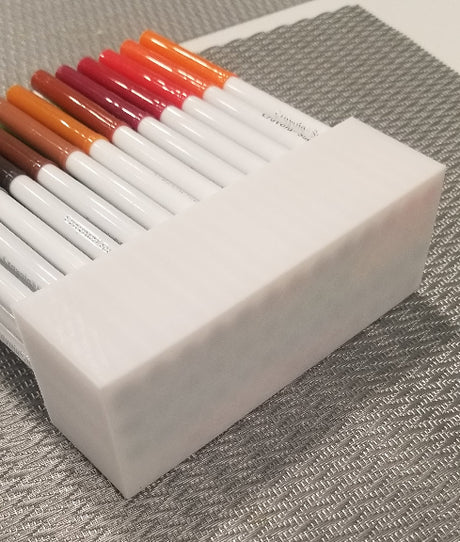 Stylish Upright Pen, Pencil, Marker, or Stylus Holder 3D Printed Base