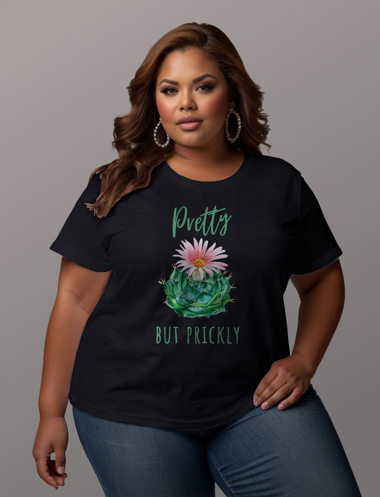 Pretty But Prickly Soft Crew Unisex Tee