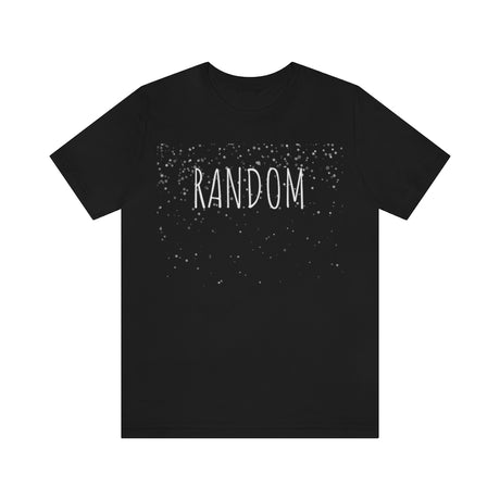 "Random" Star-Patterned Funny Unisex Tee